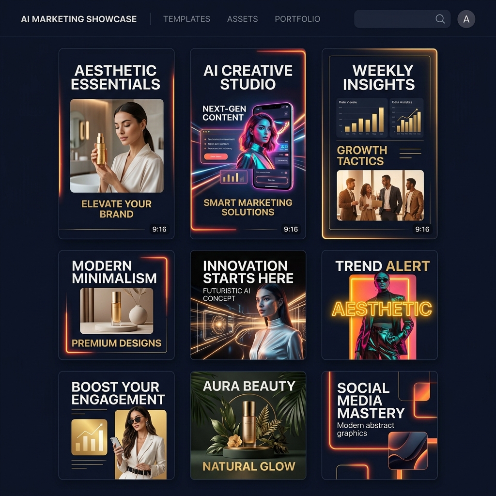 Automated Social Content generation demo